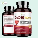 CoQ10 Softgels Supplier - PQQ Omega-3 Ubiquinone 400mg Heart Energy