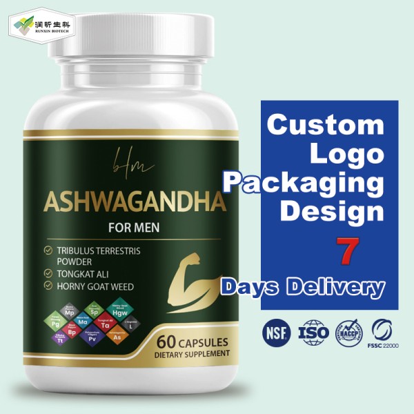 Black Maca Capsules Supplier - Ashwagandha Tribulus Herbal Vitality Performance
