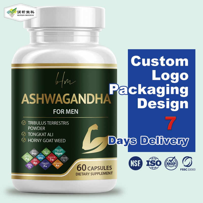 Black Maca Capsules Supplier - Ashwagandha Tribulus Herbal Vitality Performance