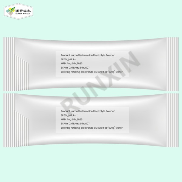 Electrolyte Powder Manufacturer - Bulk No Printing Watermelon Vegan Sachets