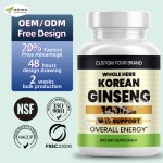 Men Energy Tablets Factory - OEM Maca Male Fertility Ginseng Capsules