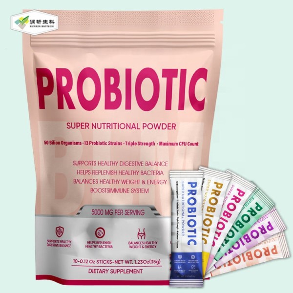 Probiotic Sachet Manufacturer - RUNXIN Custom Private Label Water Soluble