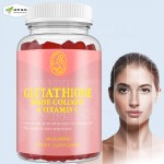 Skin Whitening Gummies Factory - Marine Collagen Glutathione Glow Supplements