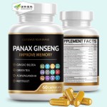 Ginseng Capsules Manufacturer - Private Label 5% Ginsenosides Maca Oyster