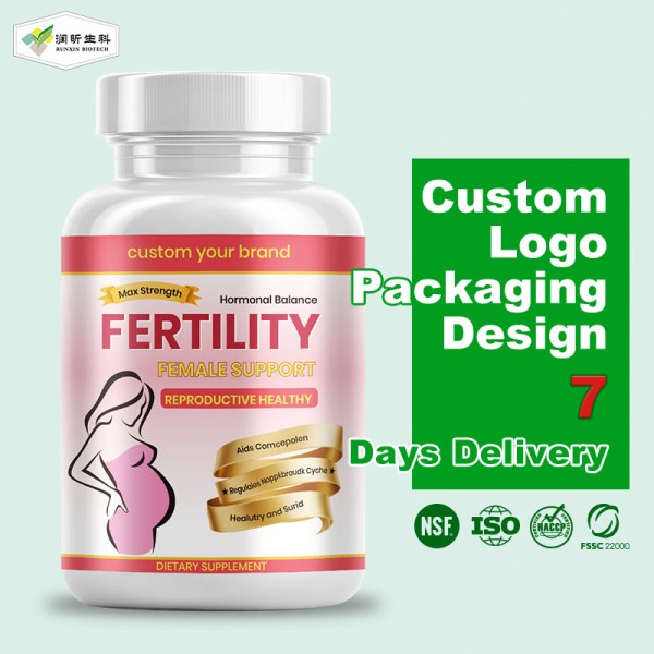 Fertility Supplements Factory - OEM Private Label Women Reproductive Health
