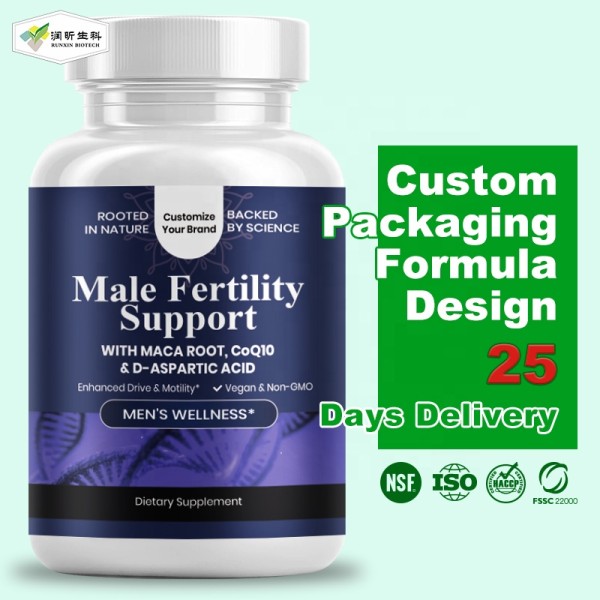 Male Fertility Capsules Factory - Herbal Maca Vitality Coq10 Men Supplements