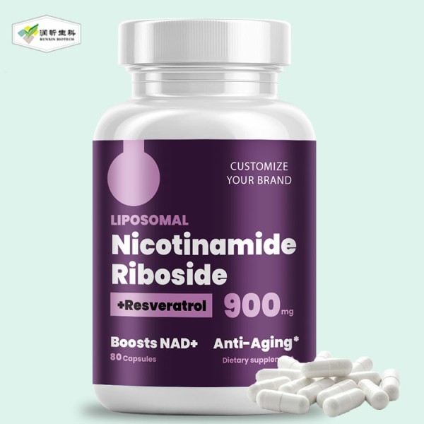 NAD+ Capsule Manufacturer - OEM ODM Nicotinamide Riboside 500mg Supplement