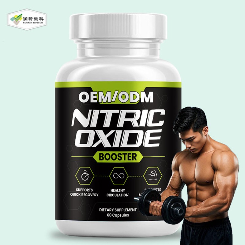 Nitric Oxide Capsules Factory - Runxin Private Label Blood Circulation Sports