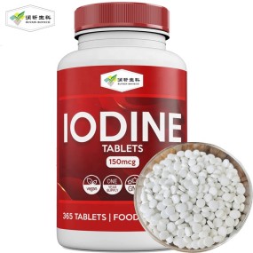 Potassium Iodide Tablets Factory - Food Grade Iodate 150mg Radiation Protection