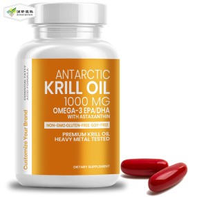 Krill Oil Softgels Supplier - Antarctic Krill Fish Oil Omega-3 EPA DHA