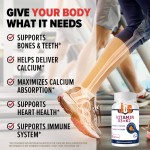 Vitamin D3 Capsules Factory - D3+K2 Bone Health Softgel