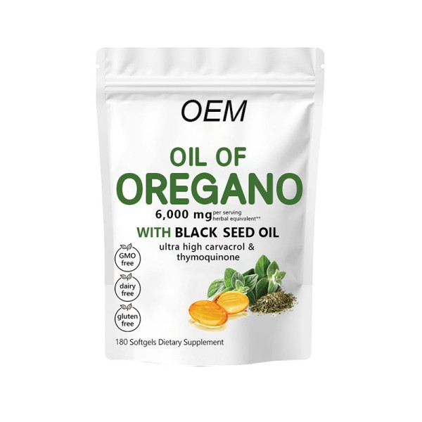 Oregano Oil Capsules Manufacturer - 4X Strength Black Seed Oil