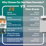 Irish Seamoss Gummies Factory - Organic Bladderwrack Burdock Root