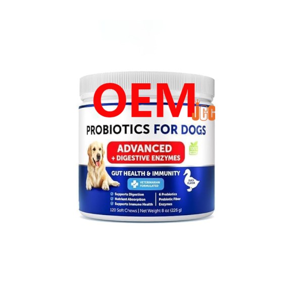 Dog Probiotic Chews Factory - OEM Digestion Immune Support