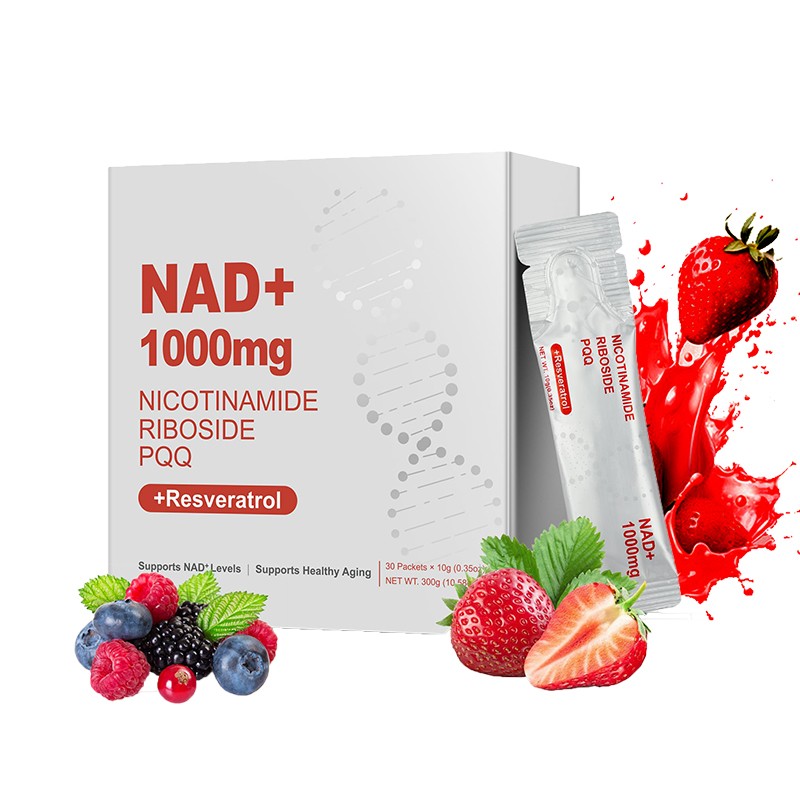 NAD Supplement Manufacturer - 1000mg Nicotinamide Riboside Resveratrol
