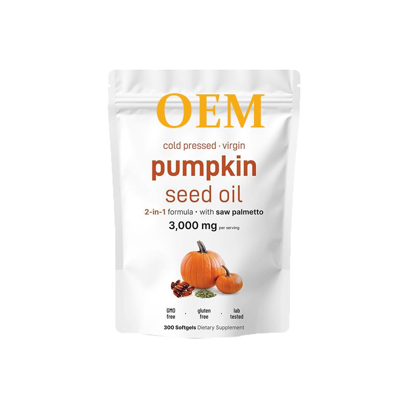 Pumpkin Seed Oil Softgel Manufacturer - 3000mg Hair Health
