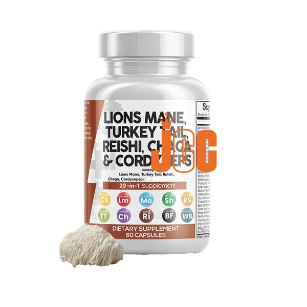Mushroom Capsules Manufacturer - Lions Mane Reshi Cordyceps