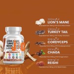 Mushroom Capsules Manufacturer - Lions Mane Reshi Cordyceps