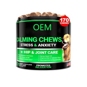 Dog Calming Chews Manufacturer - Stress Relief Joint Health Supplement