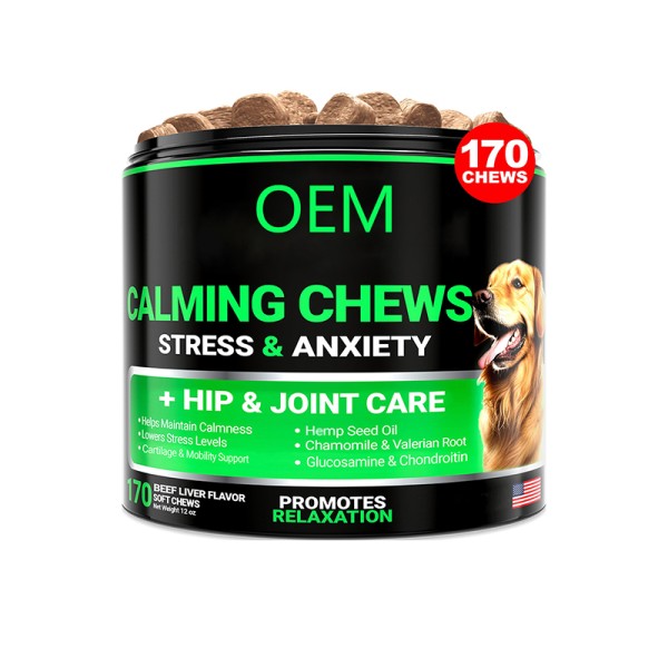 Dog Calming Chews Manufacturer - Stress Relief Joint Health Supplement