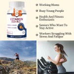 Vitamin D3 Capsules Factory - D3+K2 Bone Health Softgel