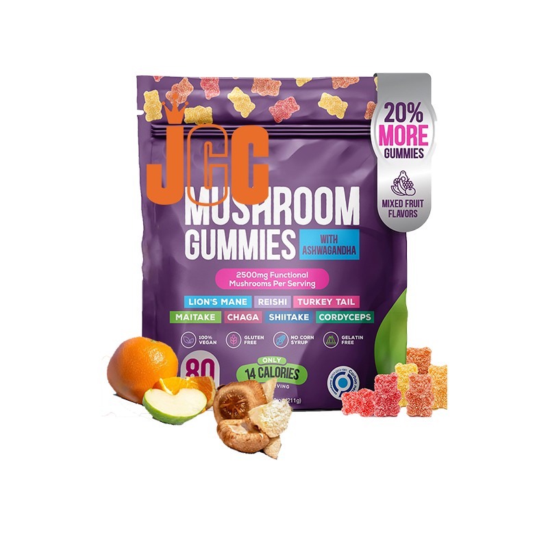 Mushroom Gummies Supplier - Reishi Lions Mane Immune Support
