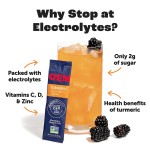 Electrolyte Drink Mix Manufacturer - Turmeric Hydrate Powder Packets