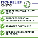 Dog Allergy Chews Manufacturer - Itching Skin Relief Salmon Flavor