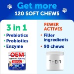 Dog Probiotic Chews Factory - OEM Digestion Immune Support