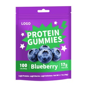 Blueberry Protein Gummies Factory - 17g Whey Energy Recovery