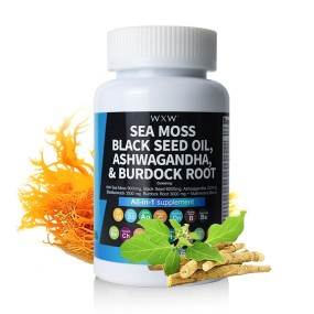 Vegan Sea Moss Capsules Manufacturer - Ashwagandha Immunity Boost