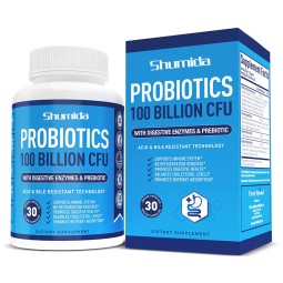 Probiotics Capsules Manufacturer - 100 Billion CFU Digestive