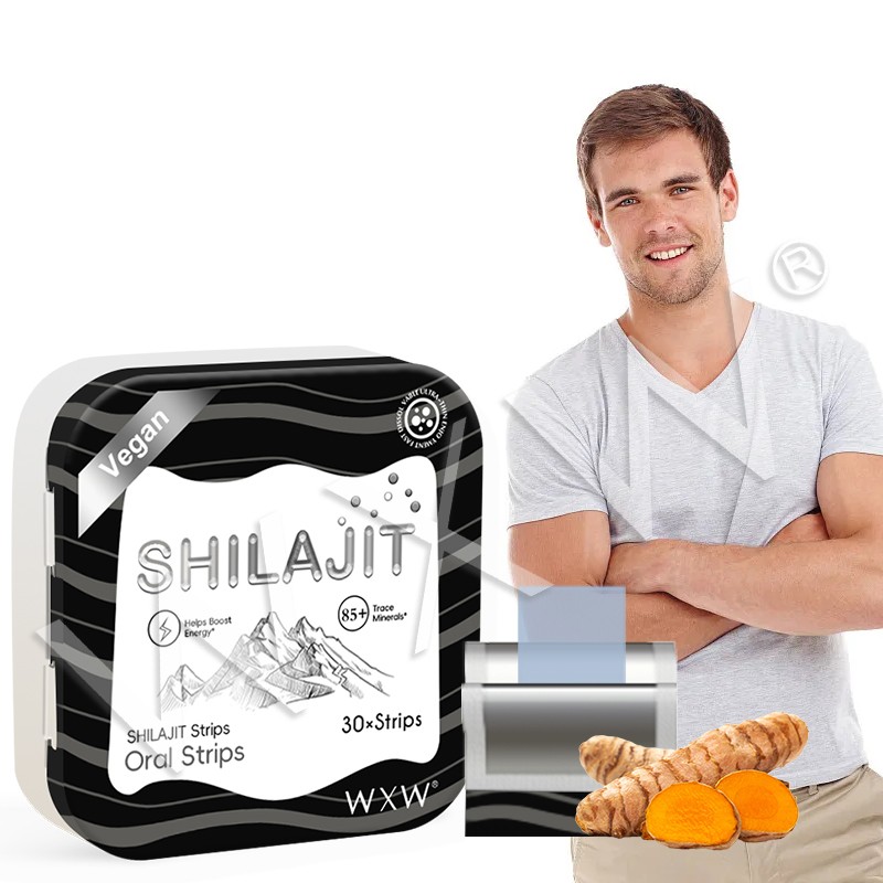 Shilajit Oral Strips Supplier - Dissolvable Energy Supplement