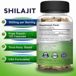 Organic Shilajit Capsules Factory - Himalayan Male Strength