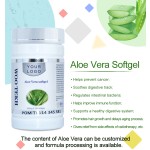Aloe Vera Softgel Factory - OEM Skin Care Detox Capsule