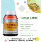 Propolis Softgel Capsules Factory - Royal Jelly Bee Pollen