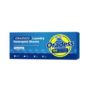 Laundry Detergent Sheets Supplier - Biodegradable Natural Fragrance Custom Logo