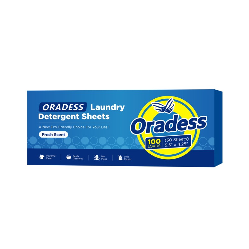 Laundry Detergent Sheets Supplier - Biodegradable Natural Fragrance Custom Logo