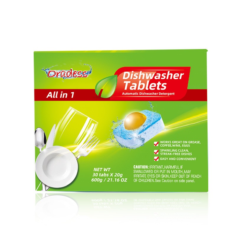 Dishwasher Tablets Supplier - Eco Friendly Multifunctional Dishwashing Cleaning