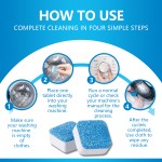 Washing Machine Cleaner Manufacturer - Private Label Eco Friendly Fast Action Tablets