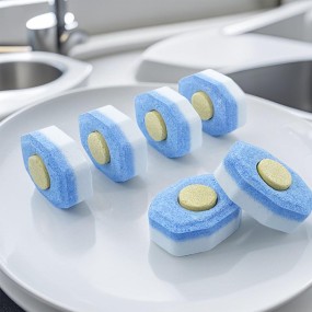 Dishwasher Tablets Factory - Eco-Friendly Solid Shape Cleaner Three-in-One Tablets