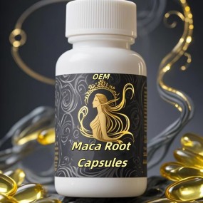Maca Root Capsules Supplier - OEM Black Maca