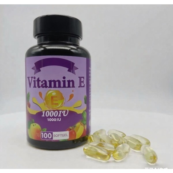 Vitamin E Softgel Manufacturer - 1000 IU Skin Hydration