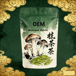 Instant Mushroom Coffee Supplier - 6 in 1 Organic Powder