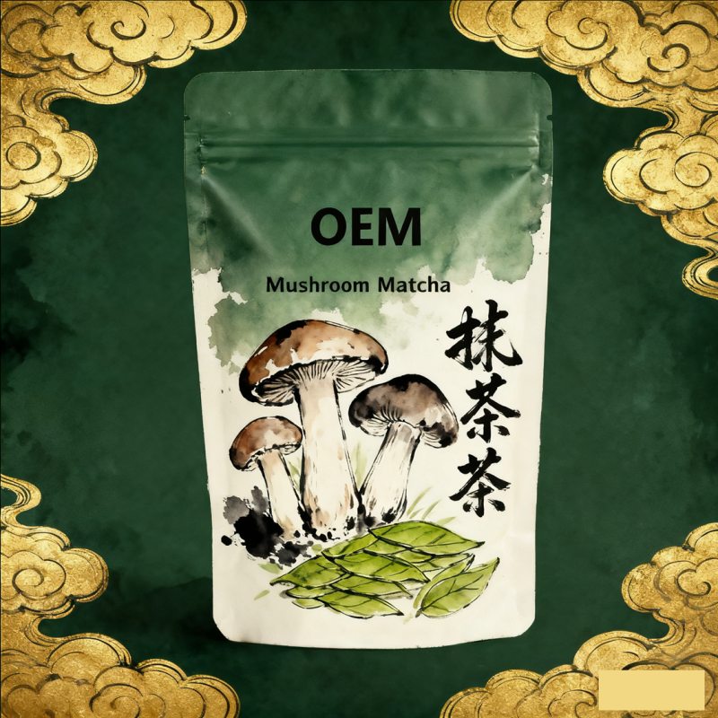 Instant Mushroom Coffee Supplier - 6 in 1 Organic Powder