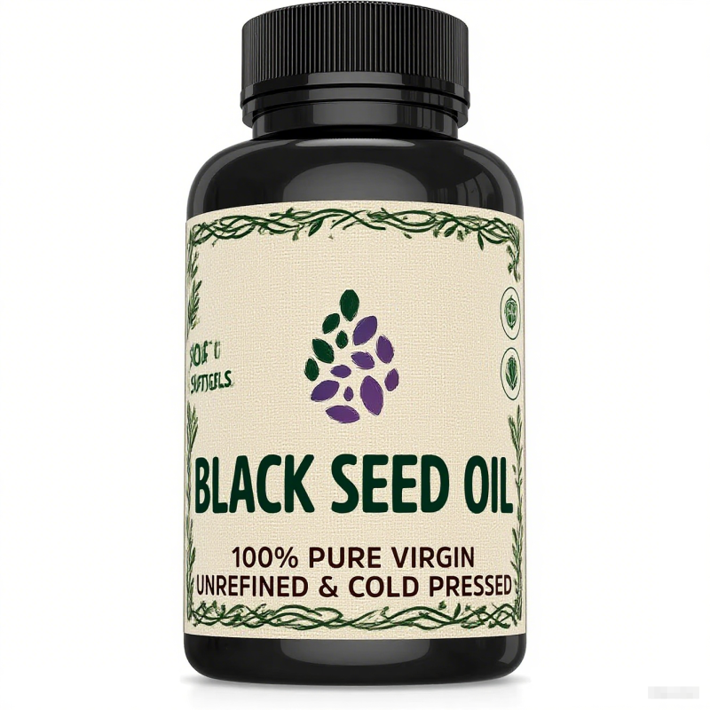 Black Seed Oil Softgel Supplier - Cold Pressed Heart