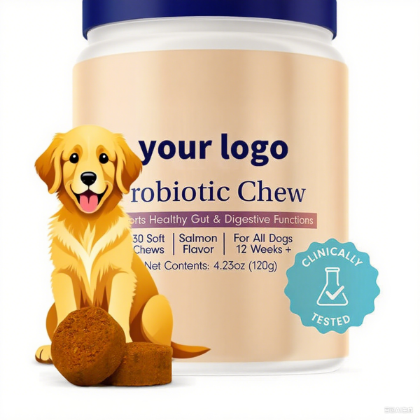 Pet Probiotic Chews Supplier - Soft Tablets Intestinal Health