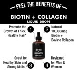 Hair Growth Liquid Factory - In Stock OEM ODM Biotin Skin Nail Collagen