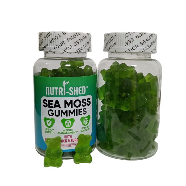 Sea Moss Gummies Manufacturer - Organic Bladderwrack Burdock Root Vegan