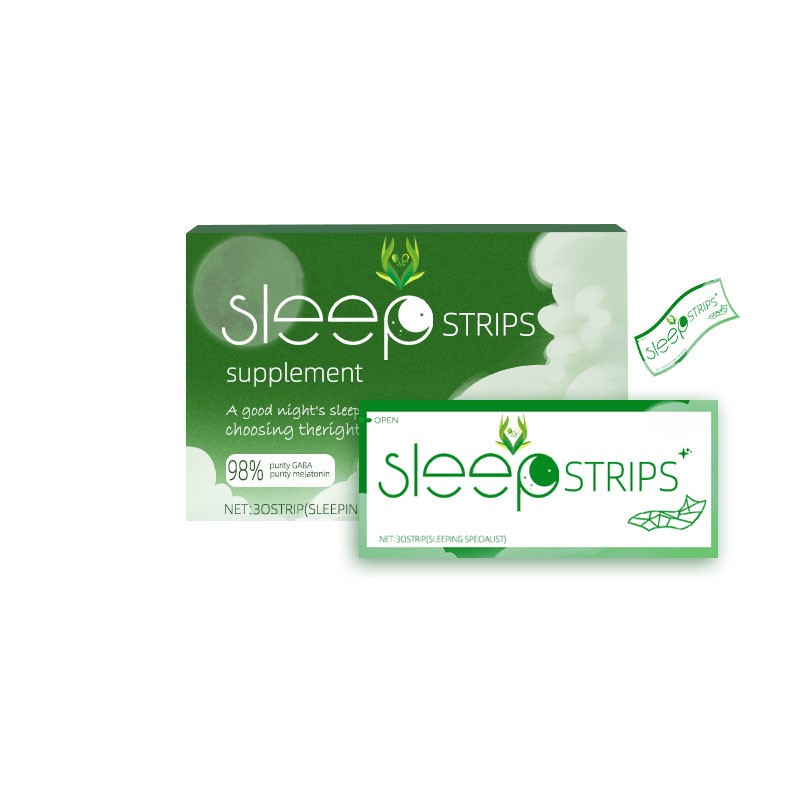 Melatonin Sleep Strips Factory - 3mg GABA Fast Sleep
